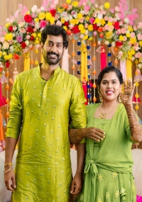 Thiruveer and KalpanaRao Marriage   title=